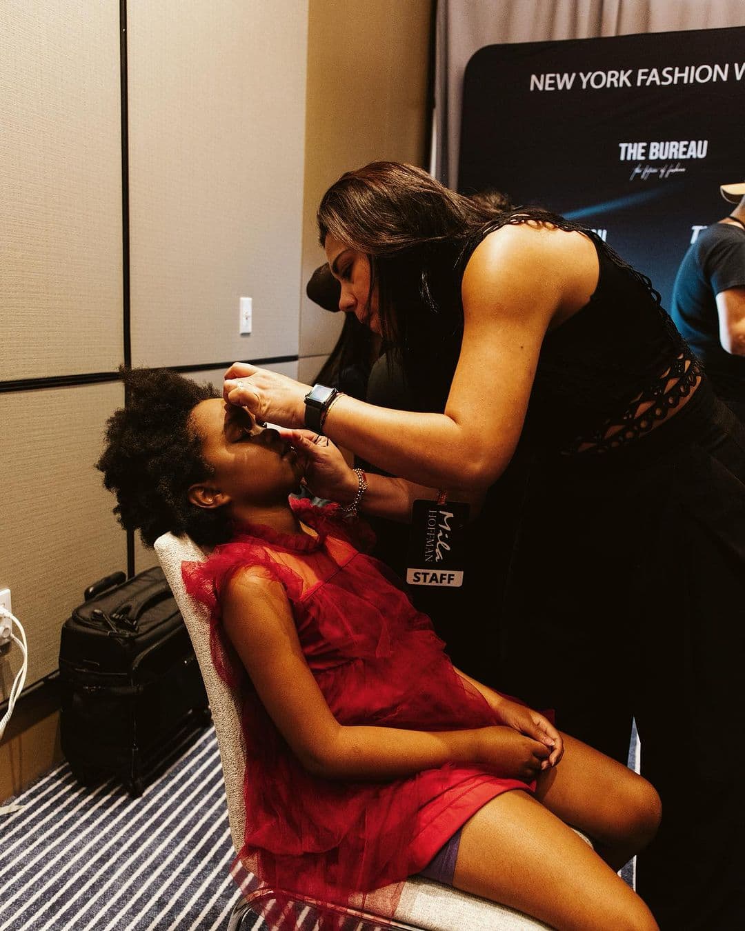 Fashion Week NY 2023 kids makeup